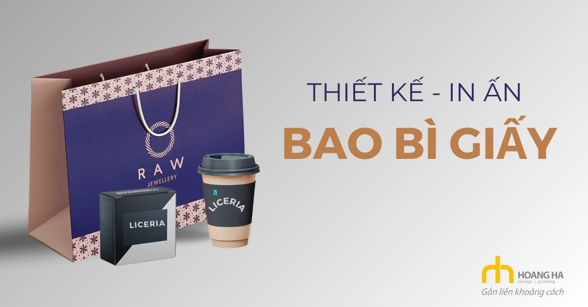 In ấn offset bao bì giấy tại in Hoàng Hà